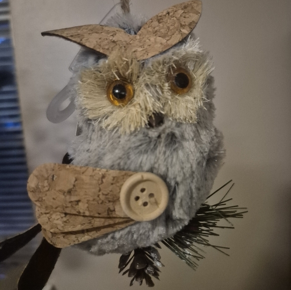 Rustic Owl Wall Decor Set - Brown and Gray - Picture 3 of 4
